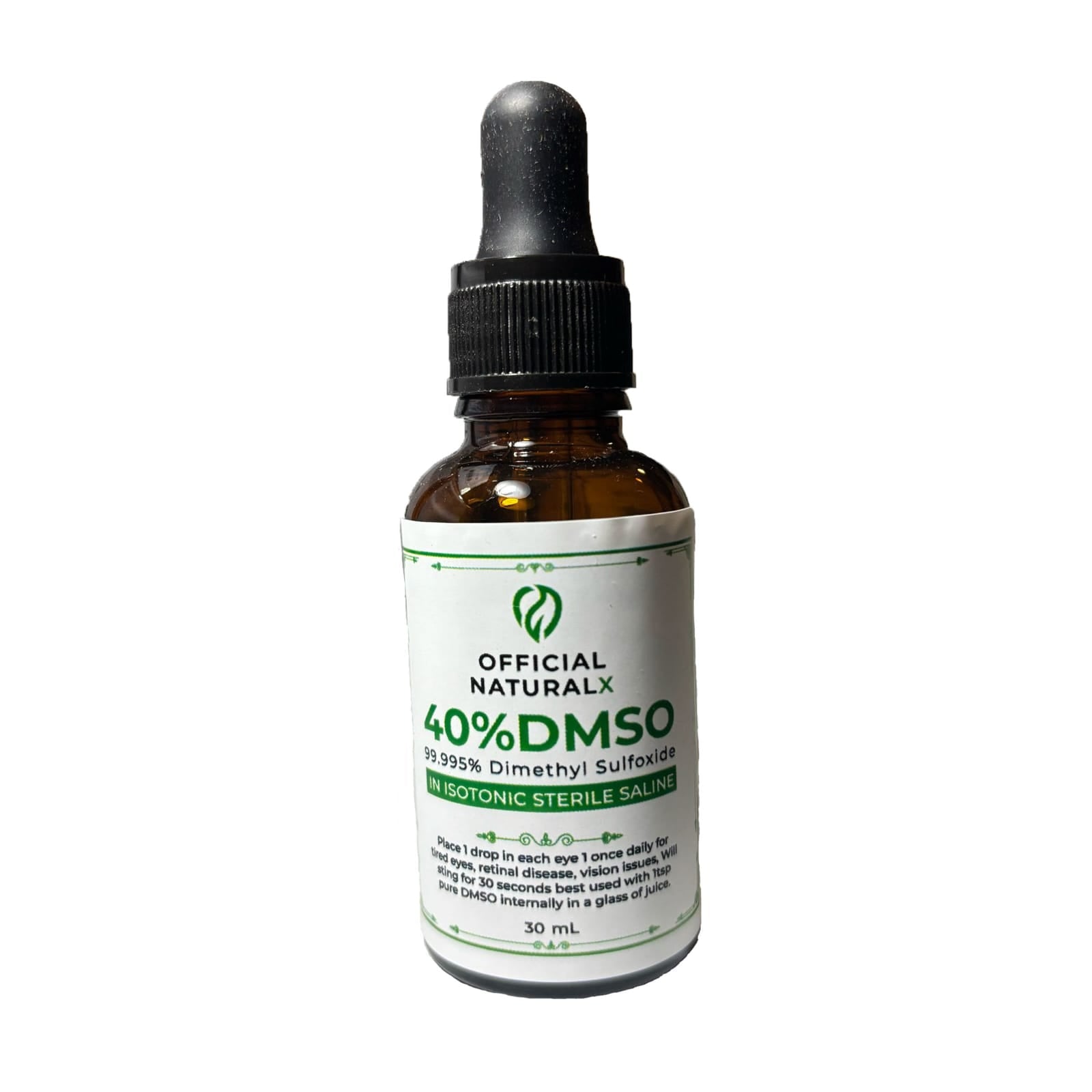 40% DMSO Eye Drops in Saline