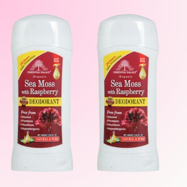Sea Moss with Raspberry Deodorant